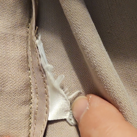 H&M Tan Wide-Leg Trousers - Picture 12 of 14